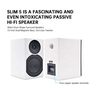 DEKEN SLIM <span class=keywords><strong>5</strong></span> Altoparlante Hi-Fi da Scaffale Mini Sistema Home Theater Surround <span class=keywords><strong>5</strong></span>.1 Canali Altoparlante Passivo per Soggiorno - Product Image 5