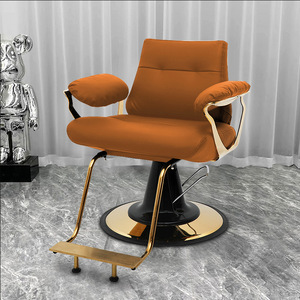 Silla de madera de estilo italiano, muebles de salón para el cabello, sillas de peluquero, tienda, equipo de altura ajustable, silla para salón, muebles de uñas - Product Image 5