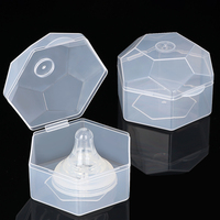 YUZMEI Étui à sucette personnalisé, petite boîte de rangement pour tétine de bébé, étui pour sucette Mam, étui de voyage personnalisé pour 2 sucettes