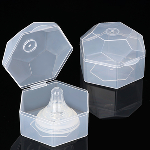 YUZMEI Étui à sucette personnalisé de petite taille, boîte de rangement pour tétine de bébé, étui pour sucette, boîte de voyage pour sucette pour 2 sucettes - Product Image 5