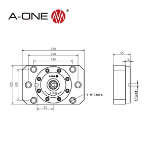 Mandrin pneumatique AMF Mini Ultra Thin à point zéro pour perceuse horizontale 3A-110094 - Product Image 5