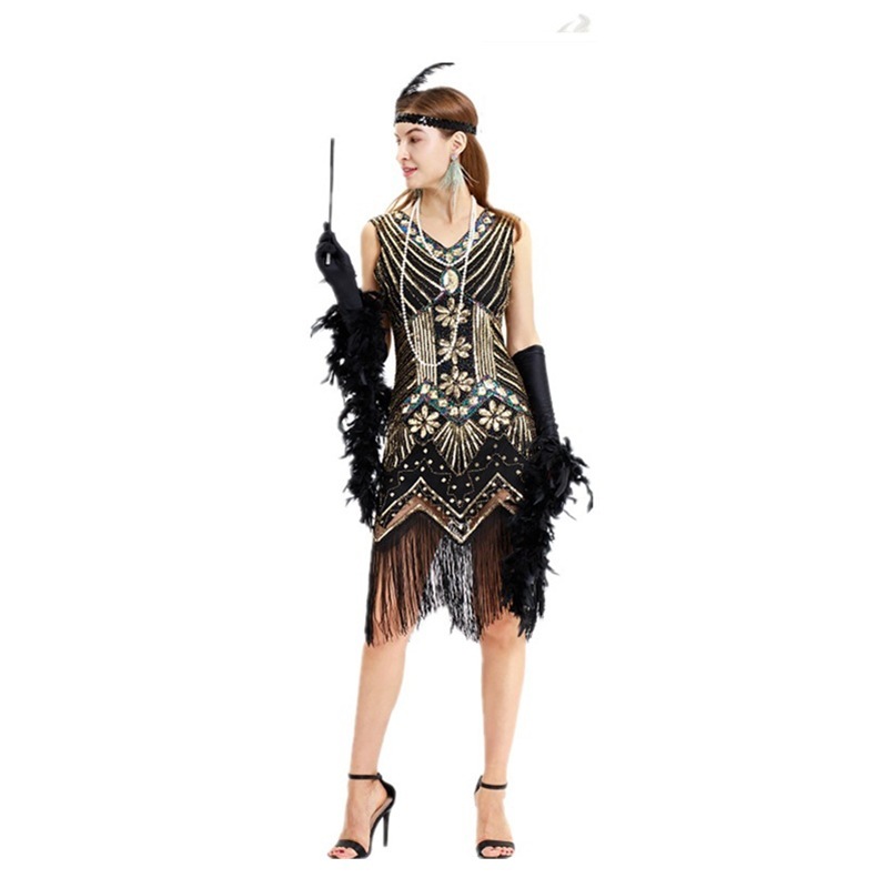 Black and gold [single dress]