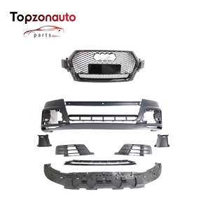 Topzonauto Copertura Paraurti Anteriore Stile OEM 4M0807065RGRU per <span class=keywords><strong>Audi</strong></span> <span class=keywords><strong>Q7</strong></span> Non Verniciata, Ricambio Nuovo per <span class=keywords><strong>Audi</strong></span> <span class=keywords><strong>Q7</strong></span> 2020 - Product Image 1