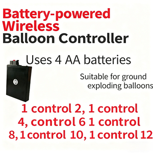 Sistema de explosión de globos con control remoto inalámbrico universal, kit de controlador tipo parche, versión con batería, mini, nuevo modelo 2026, reutilizable - Product Image 6
