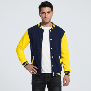 Blouson universitaire tendance personnalisé avec logo pour hommes – Vente en gros – Blouson de baseball élégant en laine – Vêtements d'extérieur d'hiver pour hommes - Product Image 1