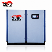 Compresseur d'air rotatif à vis stationnaire 160KW 200HP 380V-480V 28,5m³/min 1018CFM pour la production industrielle continue des grandes usines