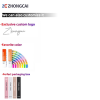 Boîtier compact de luxe violet pour coussin d'air, vide, pour fond de teint BB, emballage cosmétique personnalisé OEM ODM sous marque privée