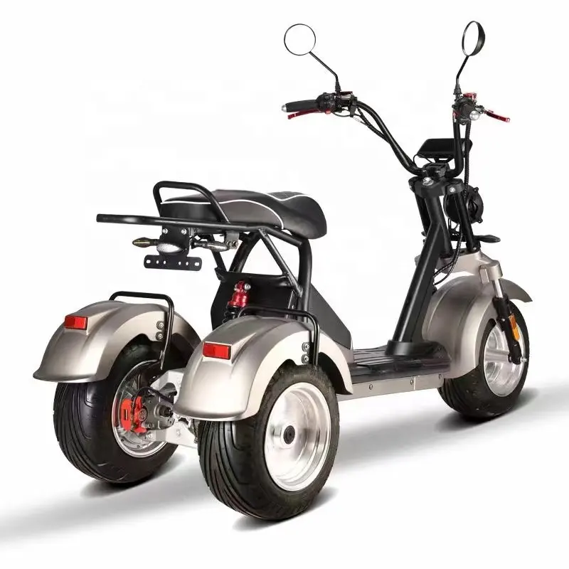US/EU-Lager Elektrisches Dreirad-Moped-Fahrrad Mobilität roller 3-Rad-E-Bike-Elektrofahrrad 3-Rad-Dreirad-Elektrofahrrad