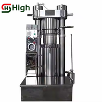 Presse à huile à froid hydraulique sésame noix de coco moutarde presseurs d'huile semi-automatiques extraction piment cacahuète noix beurre de cacao