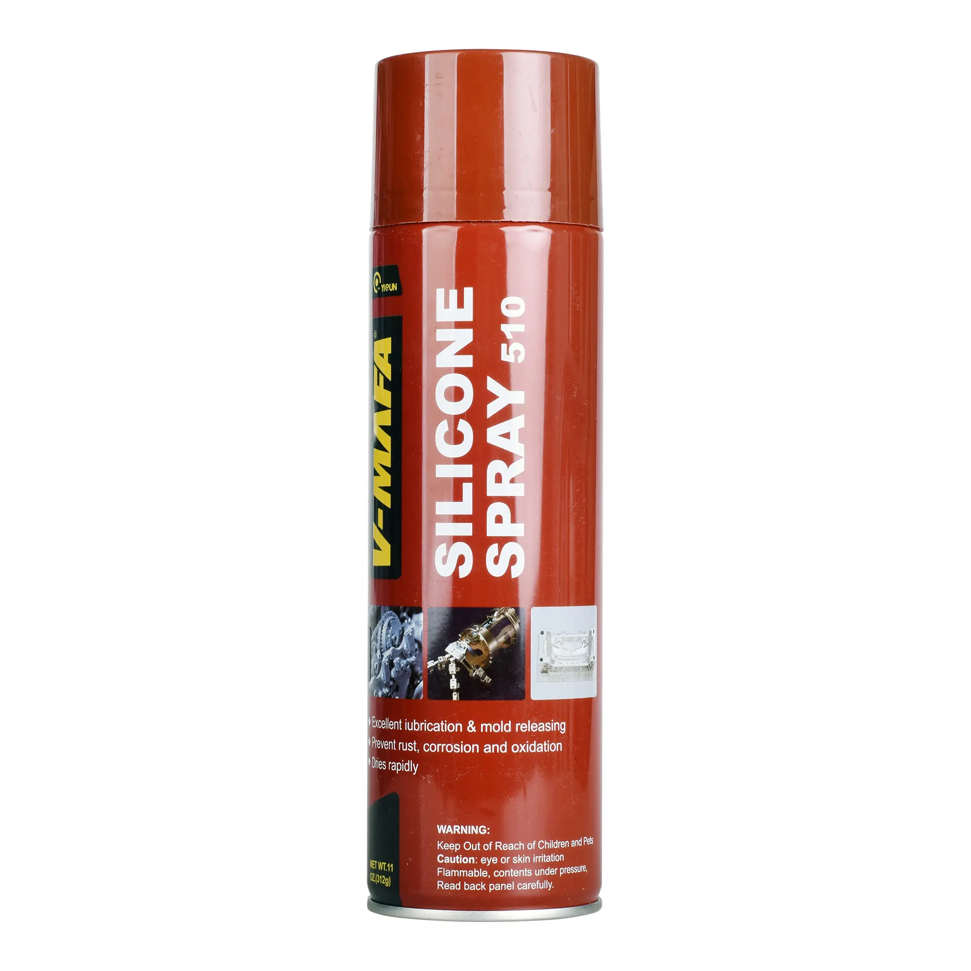 Car Lubricates Factory Supplier Waterproof anti rust mold release and silicone lubricant spray