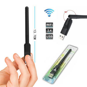 Adaptateur WiFi USB 2.0 sans fil 150 Mbps, dongle 2,4 GHz 802.11n, carte réseau externe pour mini PC, boîtier TV, ordinateur de bureau - Product Image 3