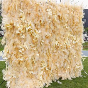 Meilleure vente Artificielle vente en gros <span class=keywords><strong>Isle</strong></span> Flower Runner Arch Décorations de mariage Baby Breath Flower Chemin de table - Product Image 6