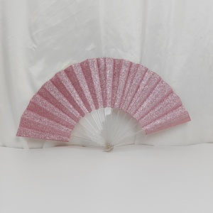 Nuevo Abanico Plegable Portátil de Arte Folclórico Chino con Tela de Nailon y Mango de Plástico - Product Image 5