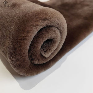 Ham renk koyun shearlling deri yumuşak Pelt ceket yün astar ile giysi ve ayakkabı kullanımı için hayvan kürk - Product Image 3