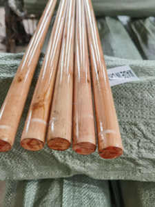 Mango de escoba de madera recubierto de PVC Color personalizado de alta calidad/Palos de fregona de madera/mango <span class=keywords><strong>Broomo</strong></span> - Product Image 4