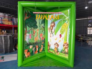 Castillo Inflable Duradero con Diseño de <span class=keywords><strong>Mono</strong></span> y Plátano para <span class=keywords><strong>Eventos</strong></span> Comerciales y Entretenimiento Infantil - Product Image 4