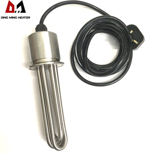 Thép Không Gỉ 220V Ống Nóng Nóng Yếu Tố 6000W Mặt Bích Ngâm Nóng - Product Image 6