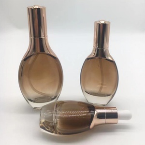 30ml 50ml Cosmetic Glass <b>Dropper</b> <b>Bottles</b> Screen Printed Eye Drop & Serum Packaging Wholesale - Product Image 3