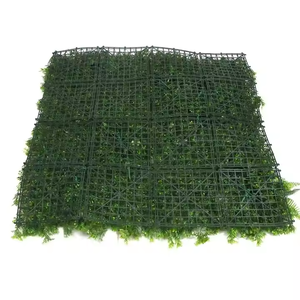 Shelf life 5 anni 100*100 pianta <span class=keywords><strong>verde</strong></span> erba artificiale parete casa bosso giardino decorativo pianta parete - Product Image 6