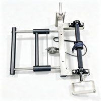 Rouleau d'entraînement pour avant-bras et poignets, à fixer sur rack de musculation, accessoire pour machine à câble, pour la force et la rééducation des poignets, accessoire de gym
