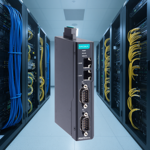 Passerelle de calcul en périphérie Ethernet Moxa MGate MB3270 G2 avec 2 ports série RS-232 et deux ports LAN pour la mise en réseau industrielle - Product Image 3