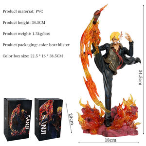 <span class=keywords><strong>Figura</strong></span> de PVC de <span class=keywords><strong>Sanji</strong></span> de 34.5cm, Modelo Coleccionable Decorativo de Anime, <span class=keywords><strong>Figura</strong></span> de Acción Hcengtriz H0713, Temática de Películas y TV - Product Image 2