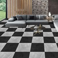 Azulejos autoadhesivos para suelo de PVC resistente al agua para cocina, baño, embalaje de pedidos por correo, vinilo para uso en interiores