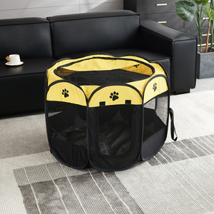 Jaulas para perros funcionales y elegantes, Oxford perreras, casas transpirables, jaulas de bandeja de plástico para animales pequeños, perfectas para descansar y dormir - Product Image 5