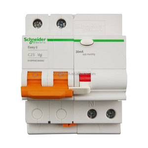 Schnei der Industrial Home Distributeur électrique Easy 9 Series EA9C65 C16A/30mA C/D 6A 10A 16A 20A 25A 32A 40A/30mA/A Interrupteur - Product Image 2