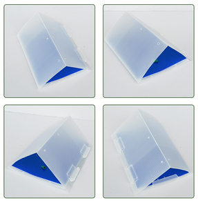 Piège à colle en plastique suspendu pour mouches des fruits, attrape-insectes portable pour placards et lutte antiparasitaire domestique - Product Image 1