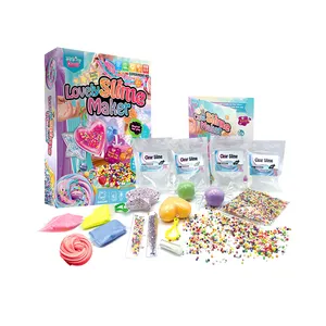Créez vos propres jouets fous Créez un kit de slime moelleux pour les filles