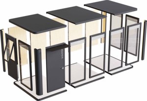 COCOVIA Maison Modulaire Préfabriquée de Luxe en Alliage d'Aluminium à Installation Manuelle, Module de Maison, Chambre de <span class=keywords><strong>Jardin</strong></span>, <span class=keywords><strong>Kiosque</strong></span> d'Accueil - Product Image 2