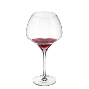 Samyo-vasos de vino tinto, diseño moderno, sin plomo, creativo, soplado a mano, estilo italiano, cristal Borgoña