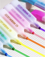 Promotion Deli S625 ensemble de stylos marqueurs de taille Mini de haute qualité pour étudiants utilisation de bureau surligneur de couleur pour apprendre le marquage de bricolage