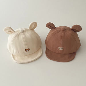 جودة العلامة التجارية سعر المصنع للأطفال قبعة الشركة المصنعة مخصص الطفل الكرتون لطيف الدب التطريز القبعات المخملية - Product Image 2