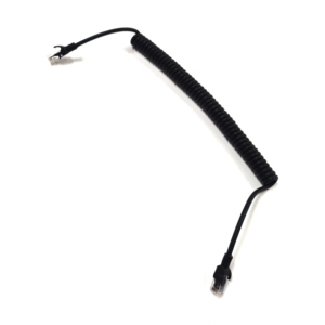 Rj9 Rj45 Rj50 UTP Cat6 câble spiralé réseau câble de téléphone électrique câble spiralé étanche extérieur - Product Image 2