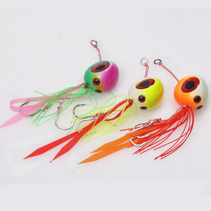 Señuelo de pesca Ya Jie para exteriores, 150g, que brilla en la oscuridad, cebo de fondo para la pesca de lubina. - Product Image 1