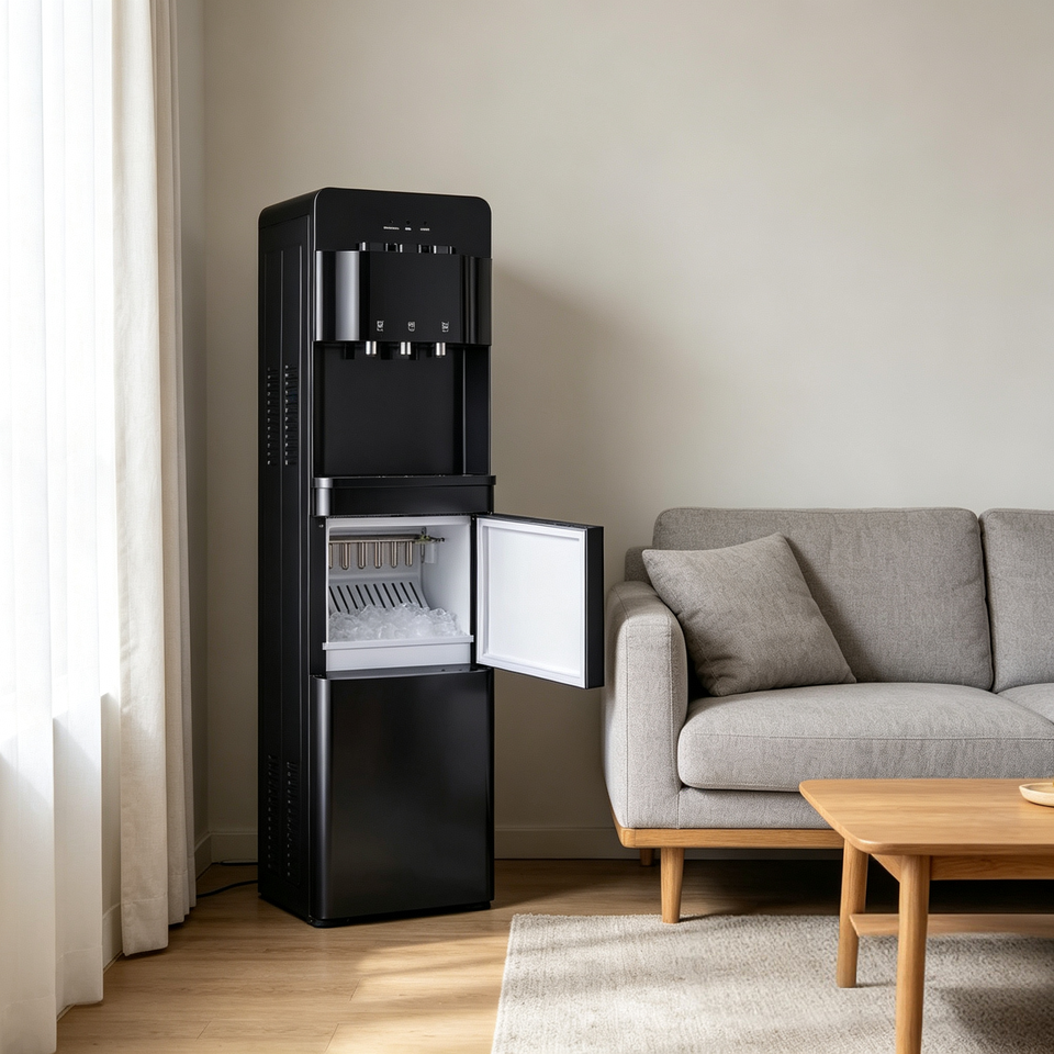 New Compressor Cooling Vertical Water Dispensers Hot and Cold Water ...