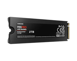 Nouveau produit Disque SSD MZ-V9P2T0CW 2 To 990 PRO avec dissipateur thermique PCIe 4.0 NVMe M.2 SSD - Product Image 6