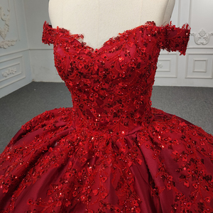 Vestido Largo Formal Rojo Satinado con Cuentas 1106, Nuevo Vestido de Noche Sexy con Tirantes para Mujer - Product Image 6
