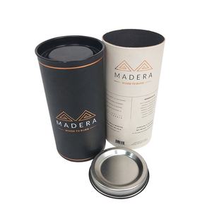 Customized Eco-friendly Aluminum Foil Cardboard Cylinder Food Grade Coffee Loose Tea Kraft Paper Tube Packaging - Product Image 5