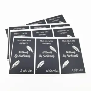 Adesivi per la stampa di stampanti digitali/Offset con cuscino UV per serigrafia nera personalizzata