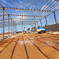 Structure métallique préfabriquée personnalisée Construction préfabriquée moderne Hôtel École Entrepôt Atelier Bâtiment