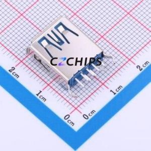 USB-302LD-ARY USB Connector Through hole Component (THT) Connector Type-A USB 3.0 Female Through Hole - Product Image 2