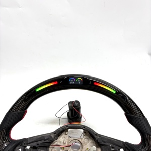 Volante de Fibra de Carbono Sharan del Fabricante Original para Skoda Octavia, SEAT <span class=keywords><strong>Leon</strong></span>, Jetta, Polo, Passat B5, Superb, Golf MK4, Personalizado - Product Image 6