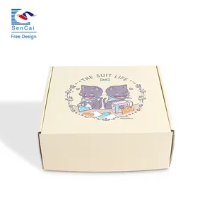 Shipping Boxes For Small Business Shipping Hat Packaging Box Foldable Kids Baby Cloth Shipping Box