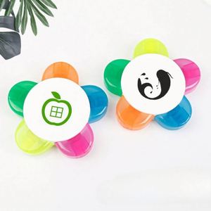 Marcadores Vibrantes en Forma de Flor - Marcadores Coloridos para Estudio, Oficina y Regalos Promocionales - Product Image 3