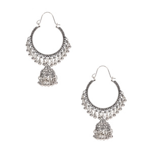 Pendientes de Borla Vintage de Aleación de Metal Precioso para Mujer, Joyería Coleccionable Cultural para Uso Diario - Product Image 5