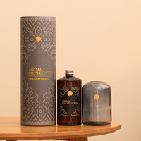 Diffuseur de parfum de luxe en gros 500 ml pour hôtel et maison, huile essentielle d'aromathérapie longue durée, sans alcool, fait main, sans plomb, cadeau