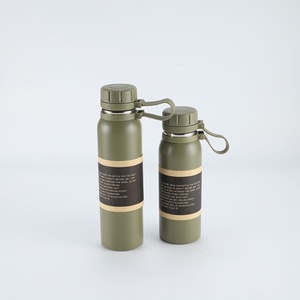 Grande capacità logo personalizzato 800/<span class=keywords><strong>1000ml</strong></span> in acciaio inox bottiglia di acqua sottovuoto Thermos Thermos con la corda - Product Image 3